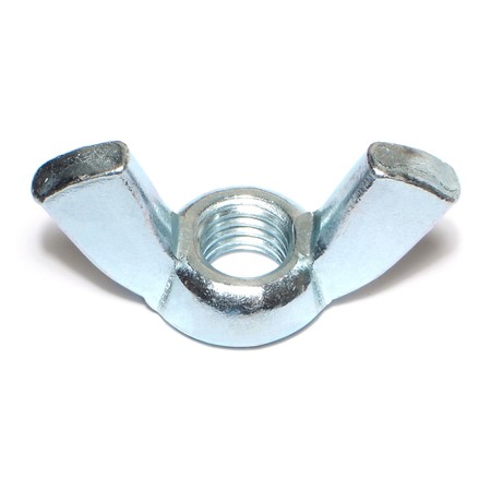 MIDWEST FASTENER Wing Nut, 5/8"-11, Steel, Zinc Plated, 10 PK 71753